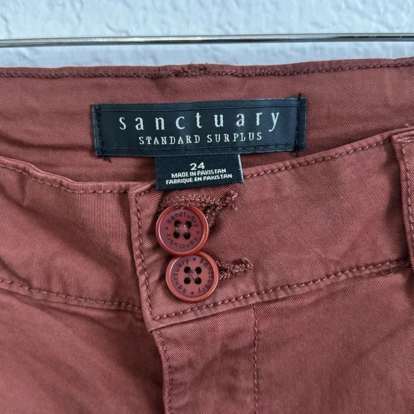 Sanctuary Rebel pants Rich Clay - Picture 5 of 7